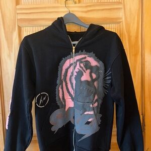 cactus jack for fragment sunrise zip up hoodie